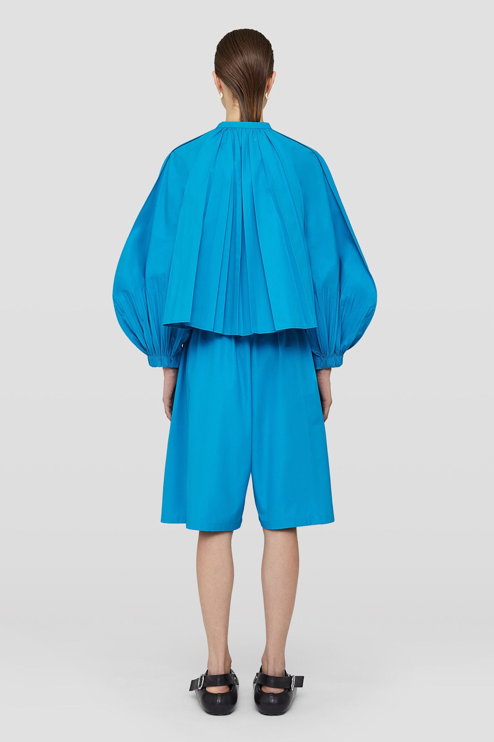 Blue Fibres Bermuda Shorts
