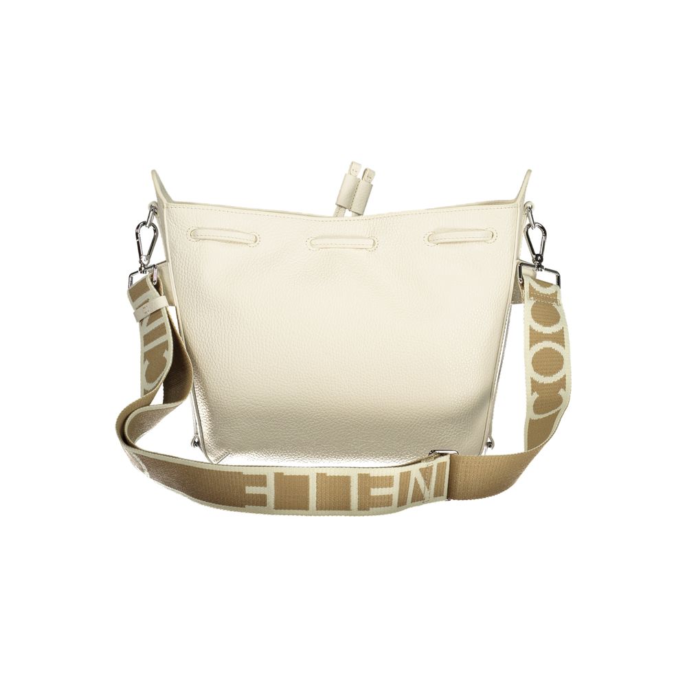 White Leather Women Handbag