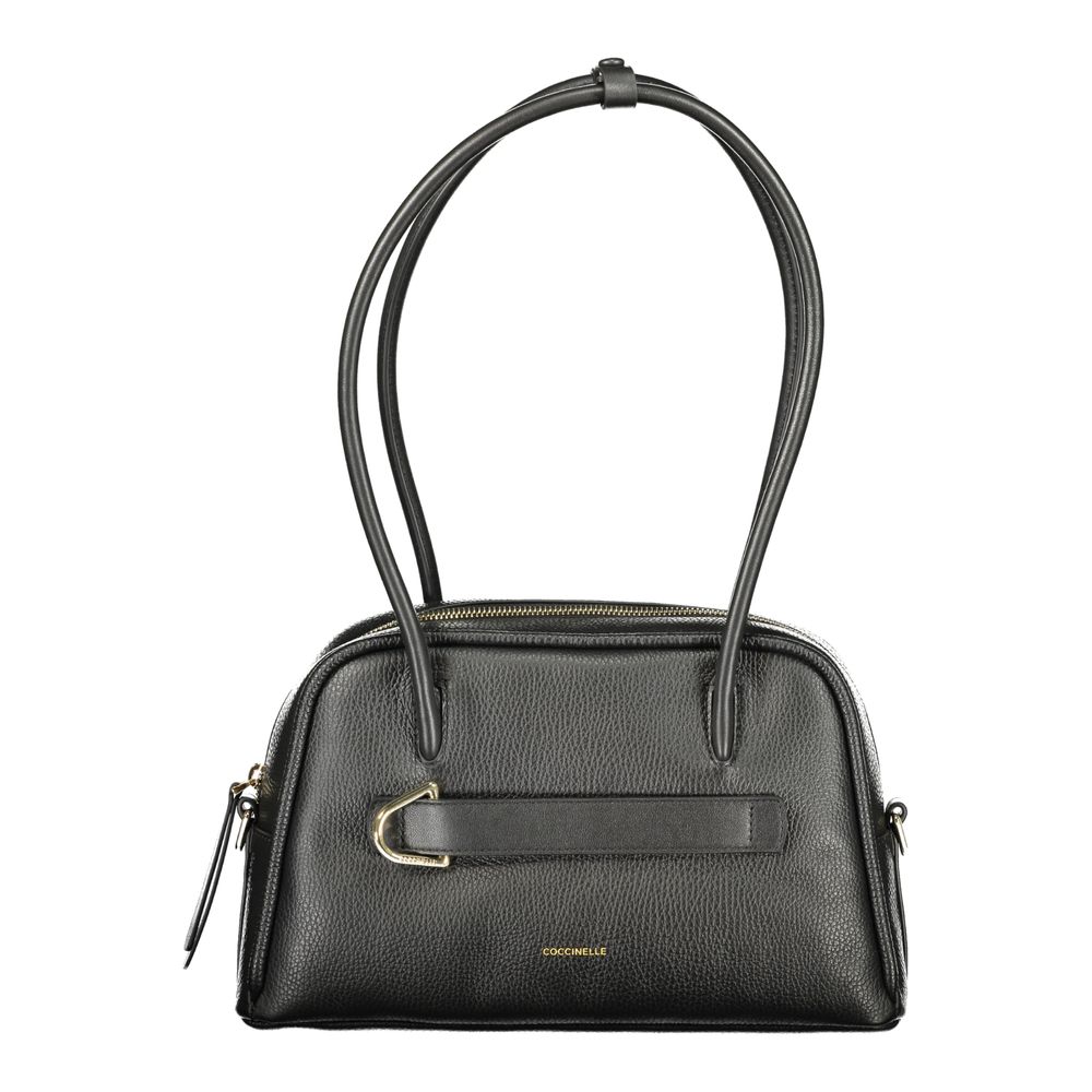 "Black Leather Women's Handbag"