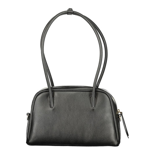 "Black Leather Women's Handbag"