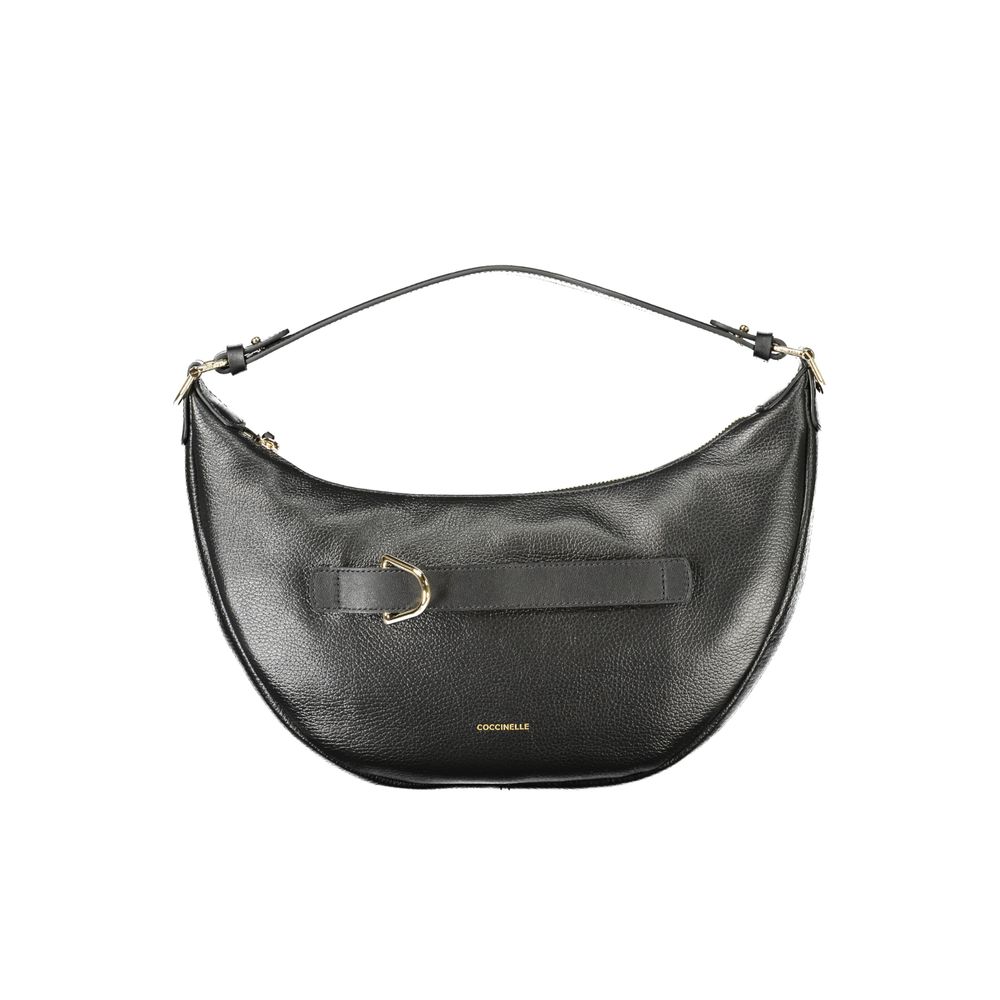 Black Leather Women Handbag