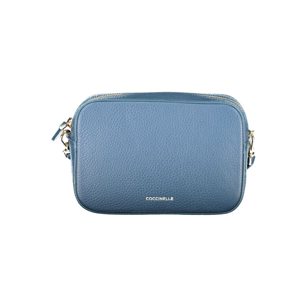 Blue Leather Women's Handbag