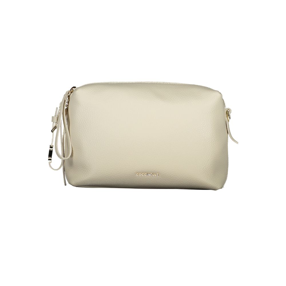 White Leather Women Handbag