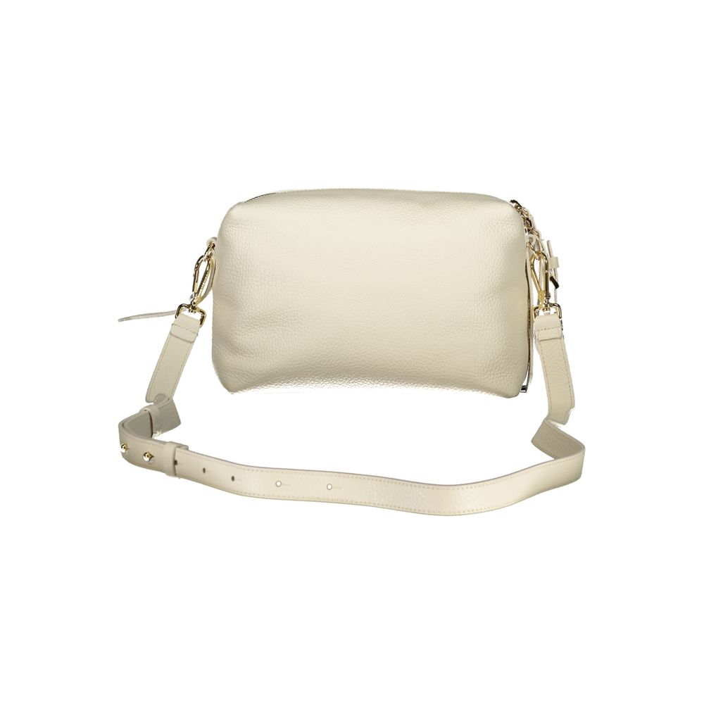 White Leather Women Handbag