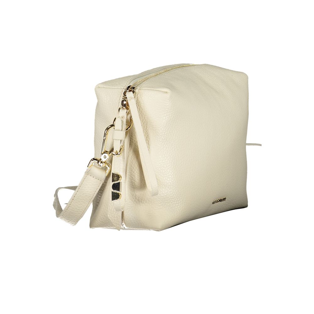 White Leather Women Handbag