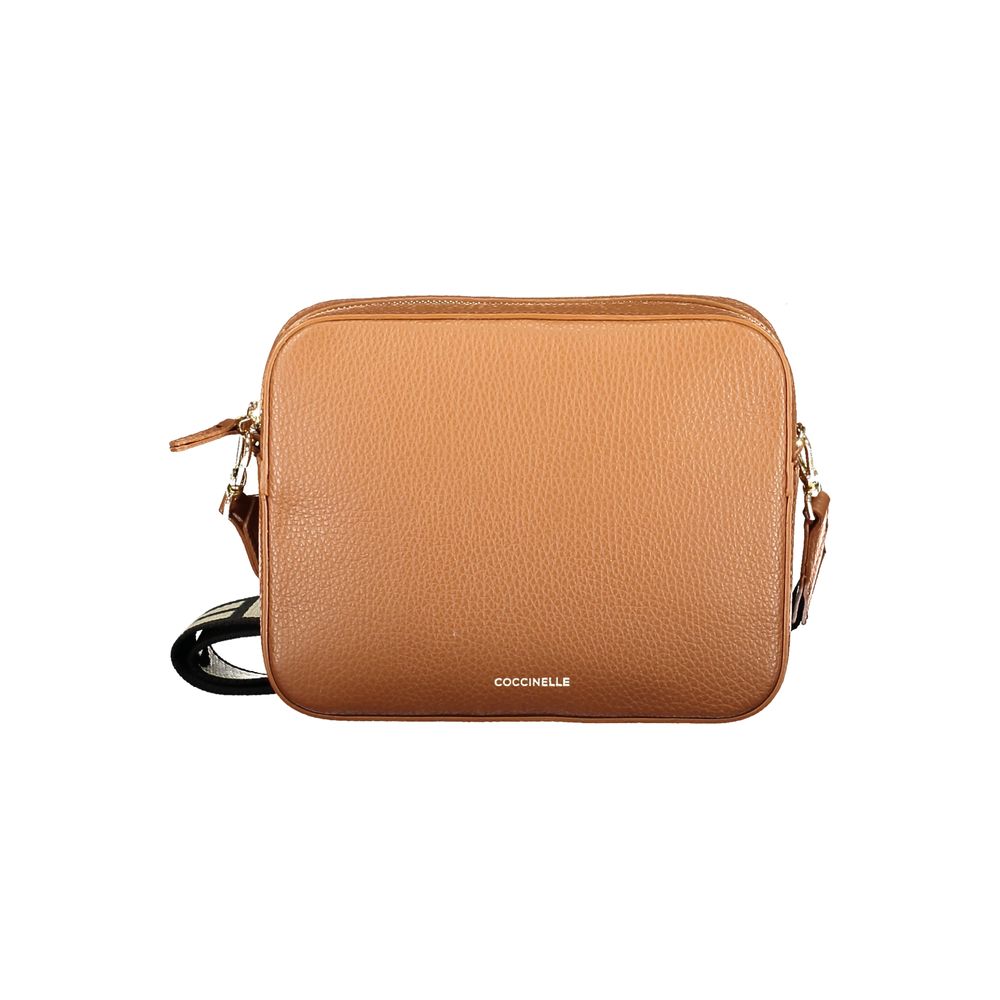 Marrone Pelle Woman Handbag