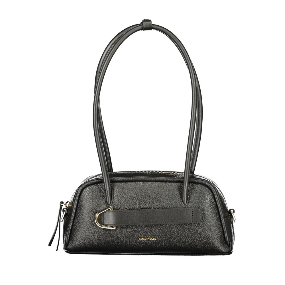 Black Leather Women's Handbag