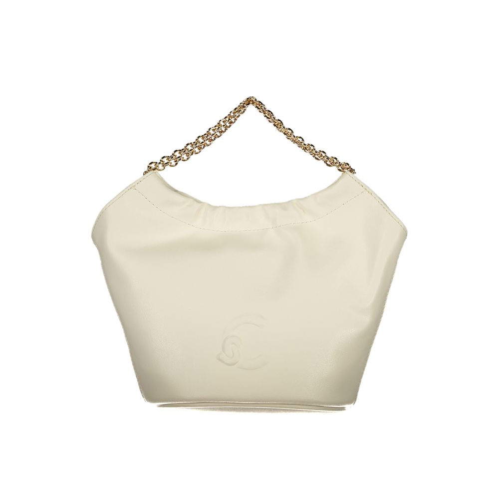 Bianco Leather Woman Handbag