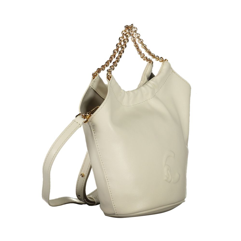 Bianco Leather Woman Handbag