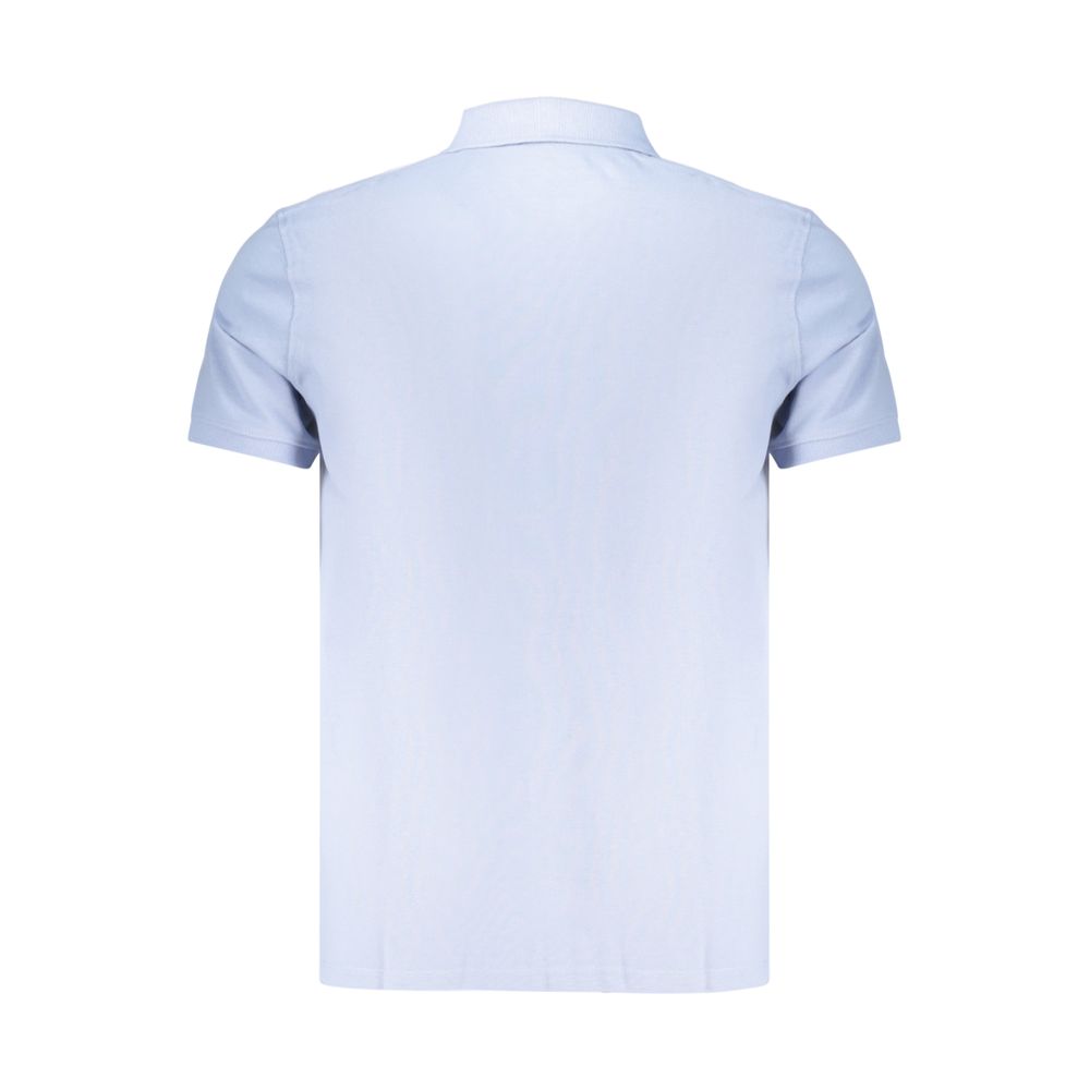 Azzurro Cotton Men's Polo
