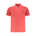 Red Cotton Men Polo