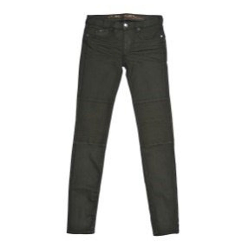 Brown Cotton Jeans Denim