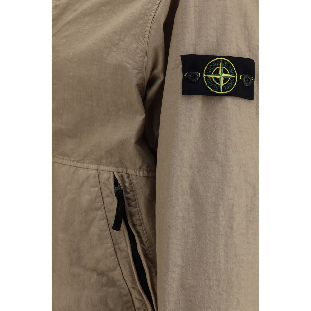Brown Polyamide Coat