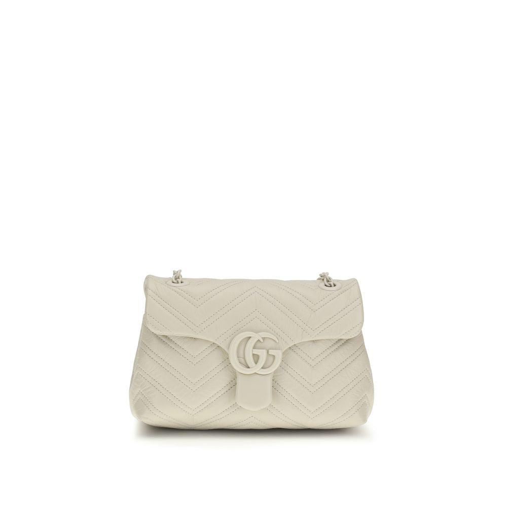Beige Calf Leather Bos Taurus Handbag