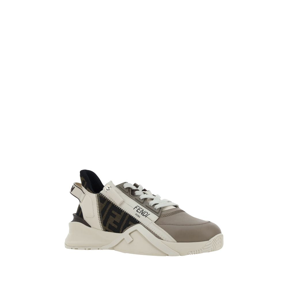 Brown Calf Leather Bos Taurus Athletic Sneakers