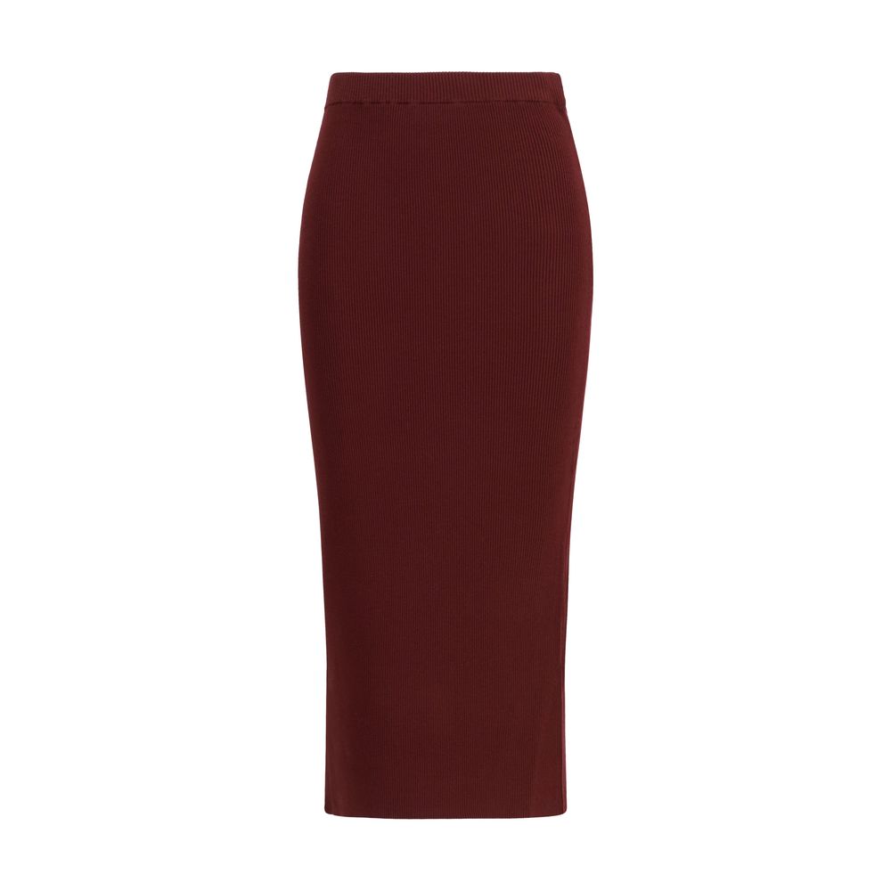 Bordeaux Viscose Sweatshirt