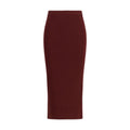 Bordeaux Viscose Sweatshirt