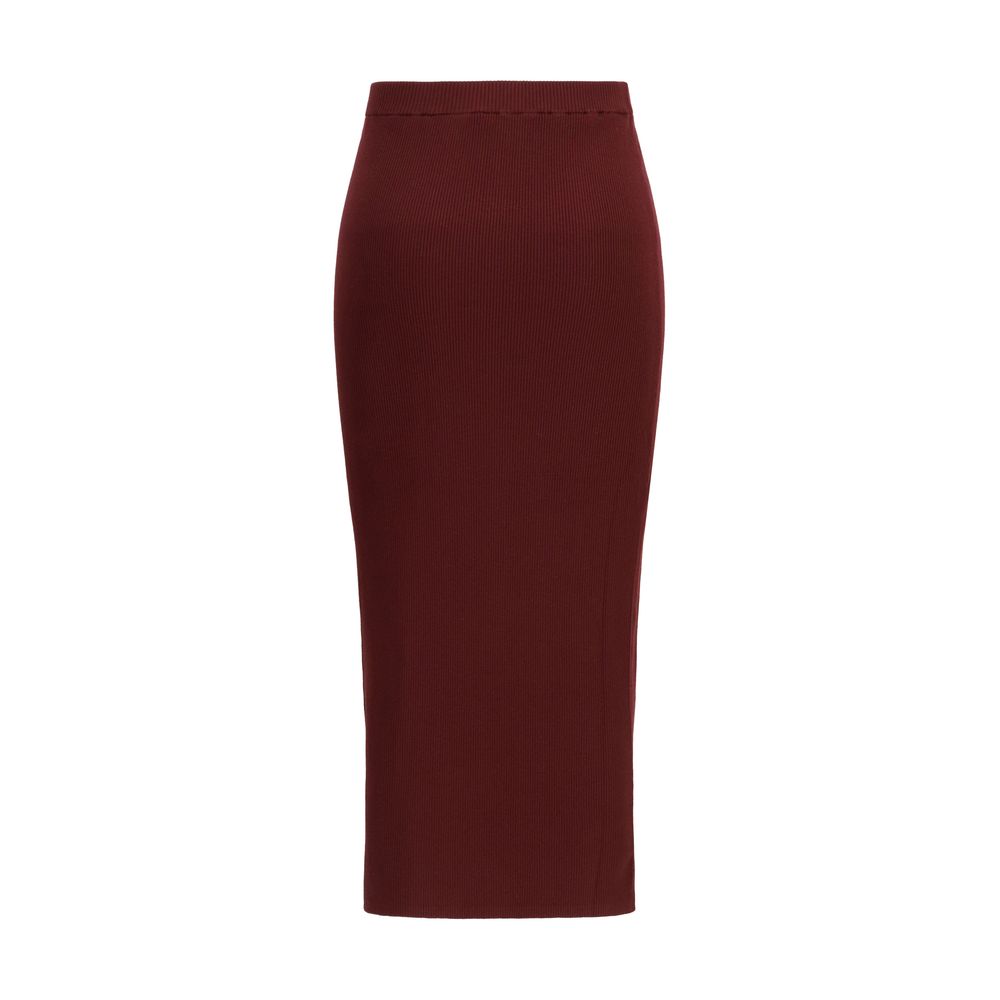 Bordeaux Viscose Sweatshirt
