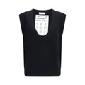 Black Elastane Sweatshirt