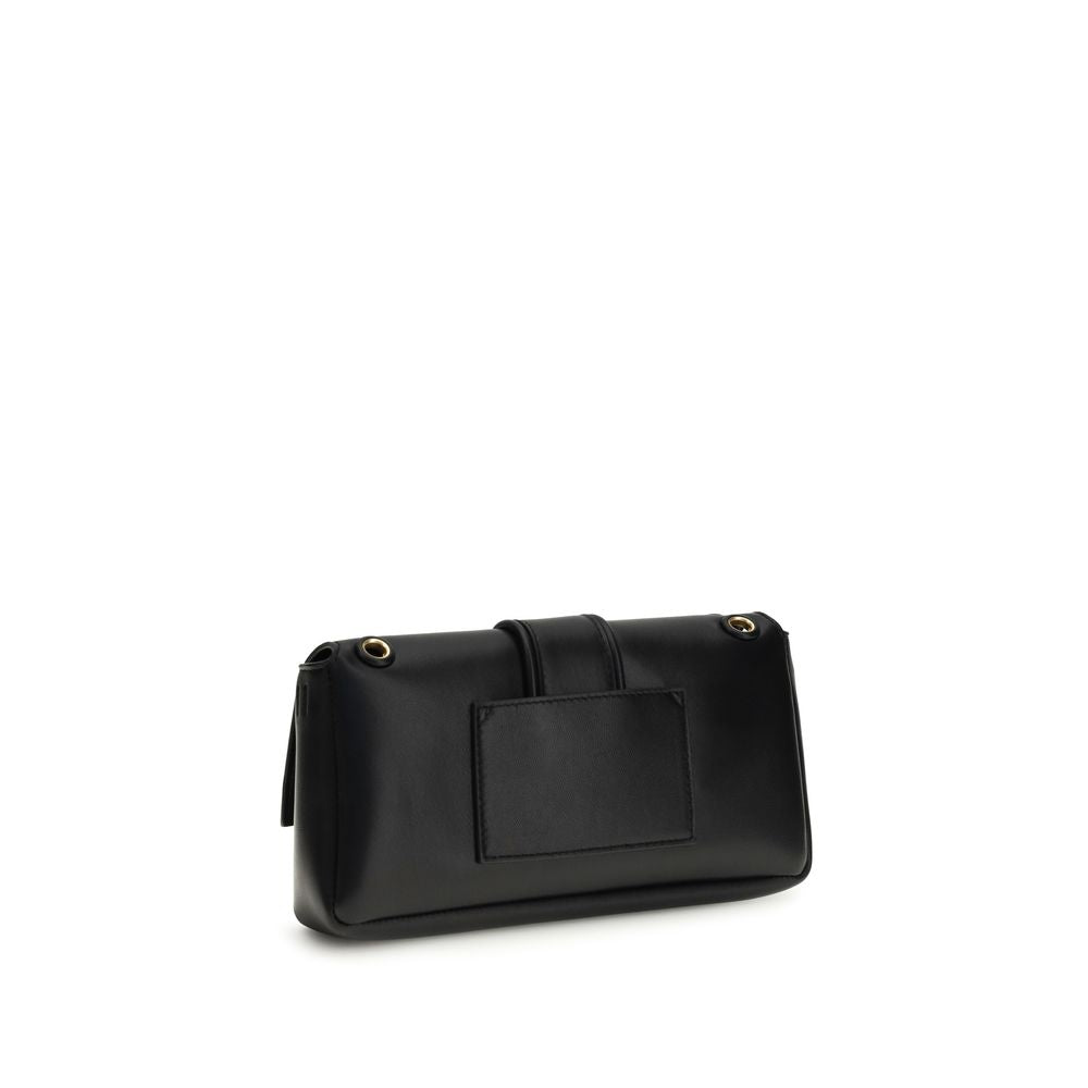 Black Calf Leather Bos Taurus Shoulder Bag