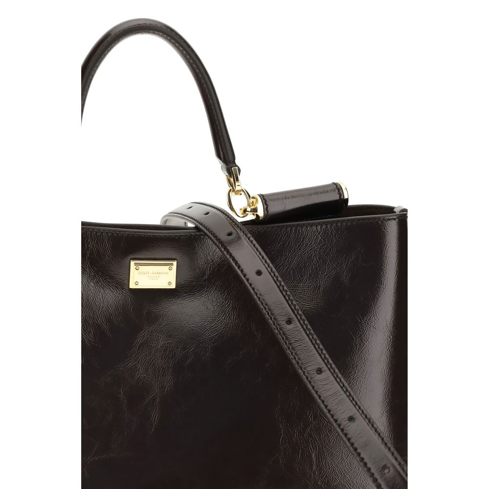 Brown Calf Leather Bos Taurus Handbag