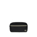 Black Recycled Polyamide Shoulder Bag