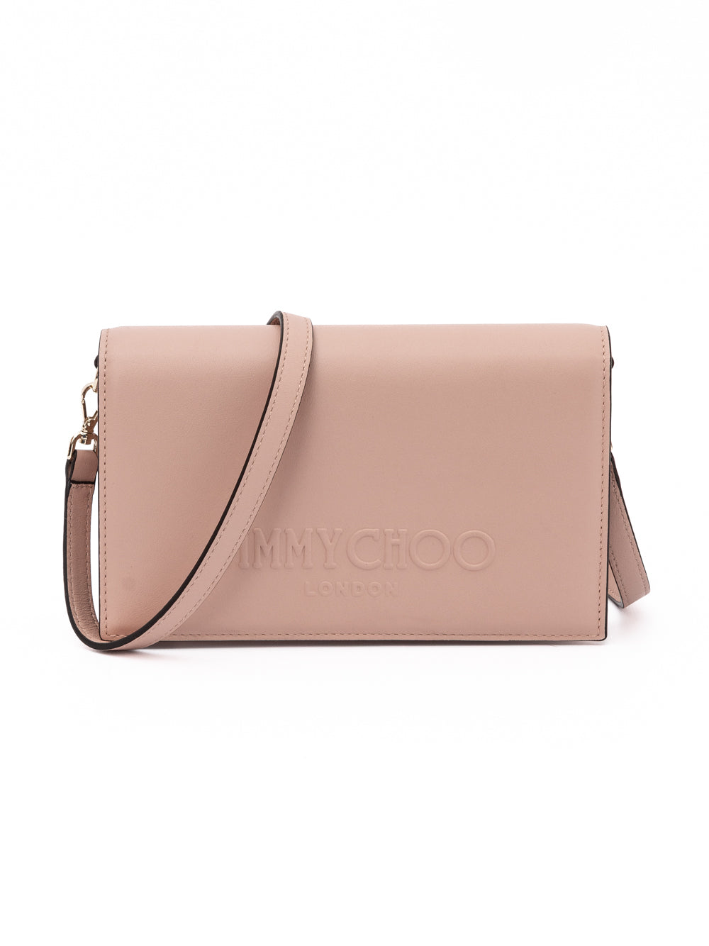 Podwer Pink Leather Shoulder Strap Bag