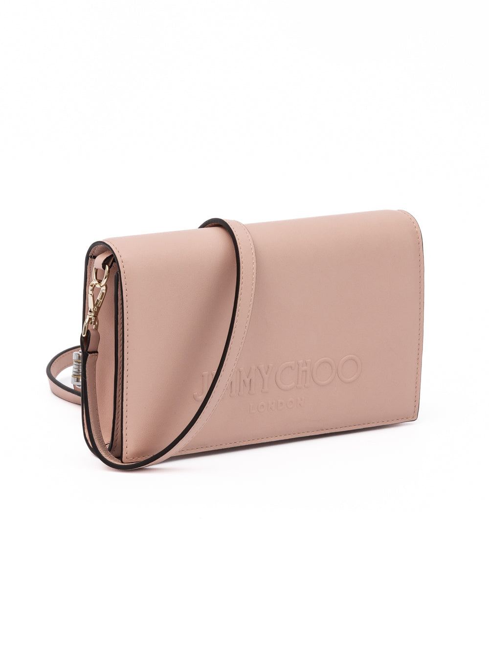 Podwer Pink Leather Shoulder Strap Bag