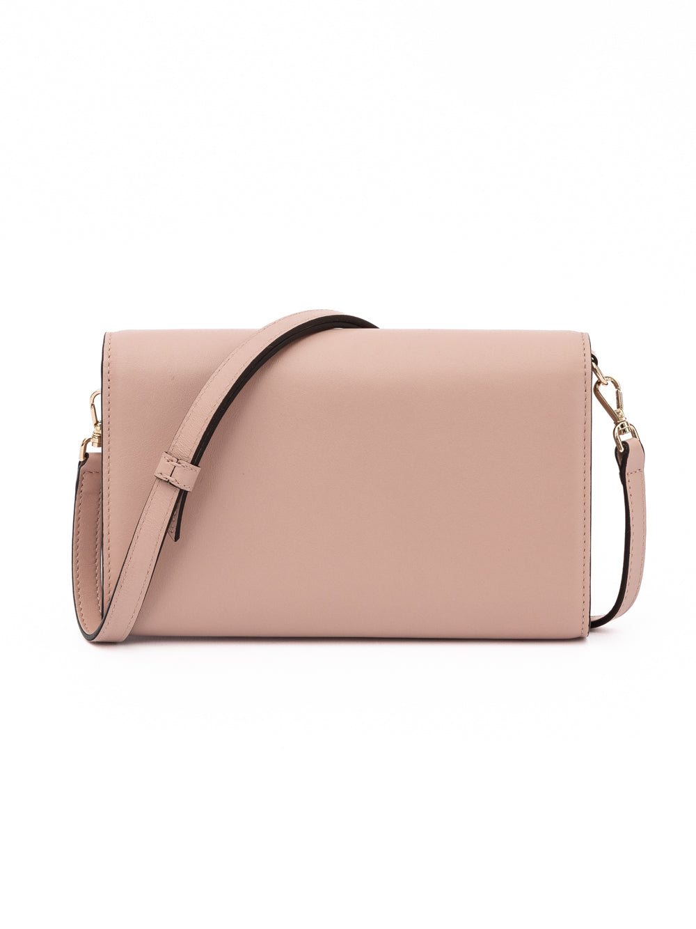 Podwer Pink Leather Shoulder Strap Bag
