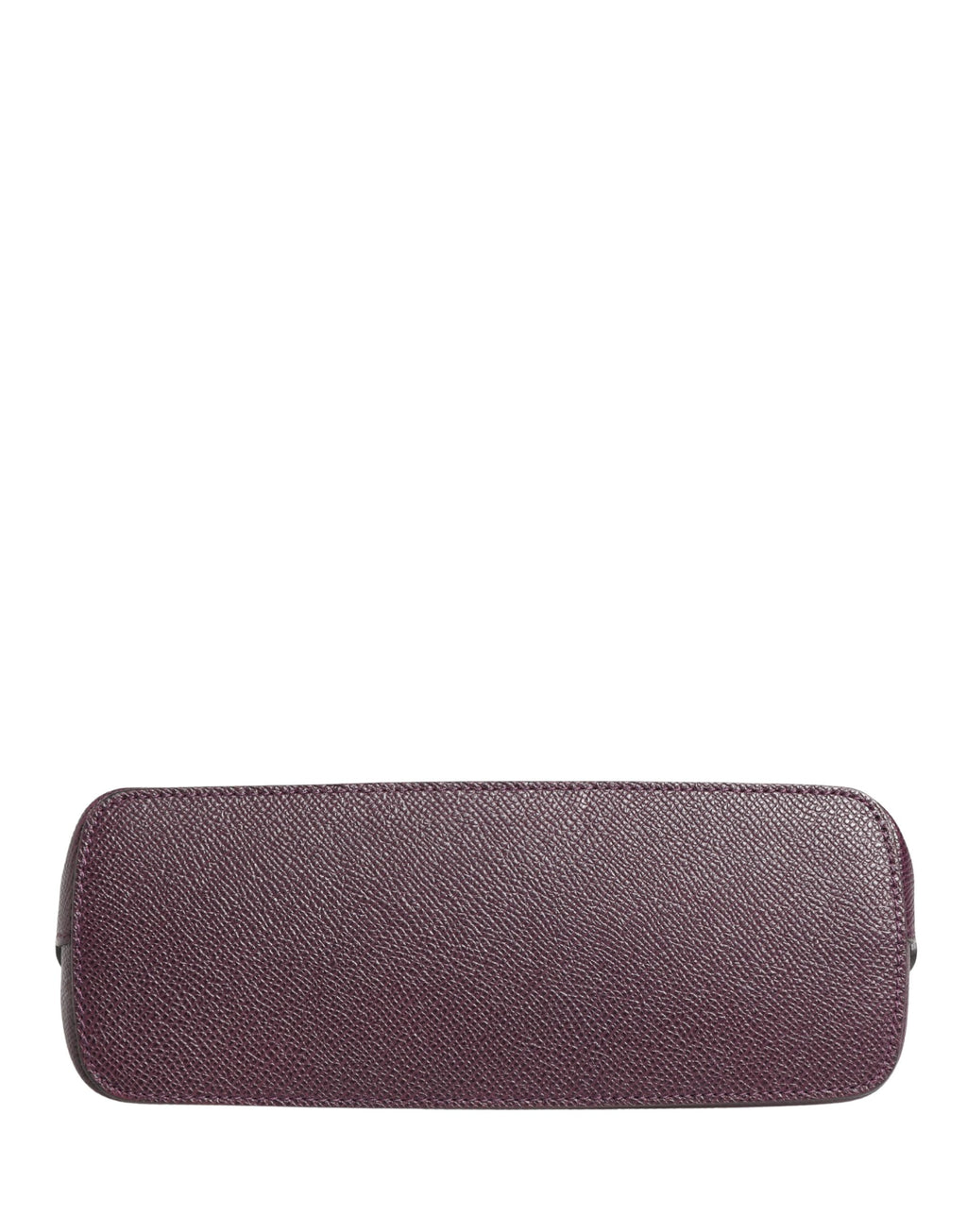 Dark Purple Leather DG Logo Zip Around Hand Purse Wallet