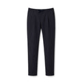 Blue Virgin Wool Casual Pants
