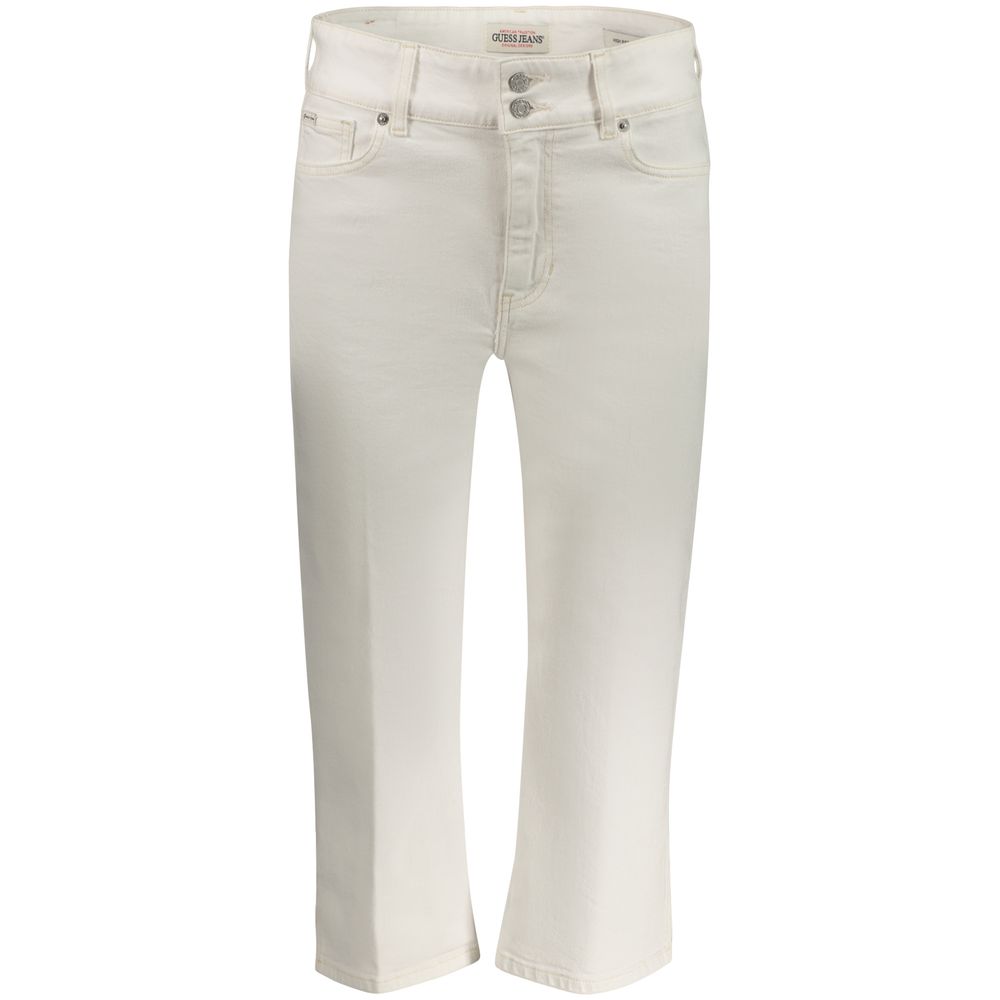 White Cotton Women's Jean