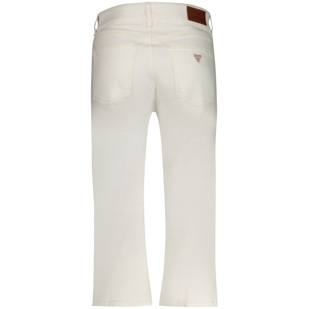 White Cotton Women's Jean