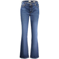 Blue Cotton Women's Jeans
