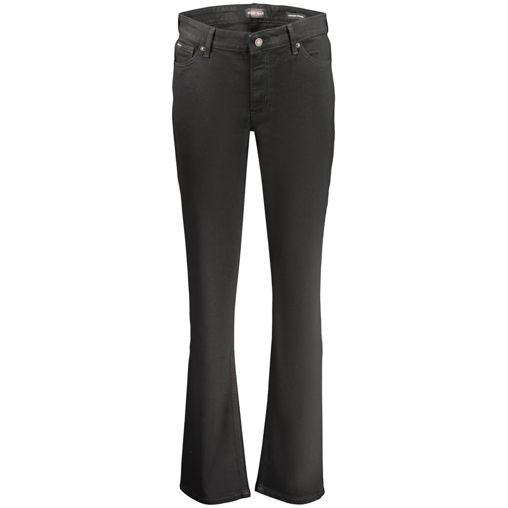 Black Cotton Women's Jean
