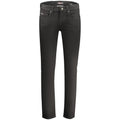 Black Cotton Men's Jeans