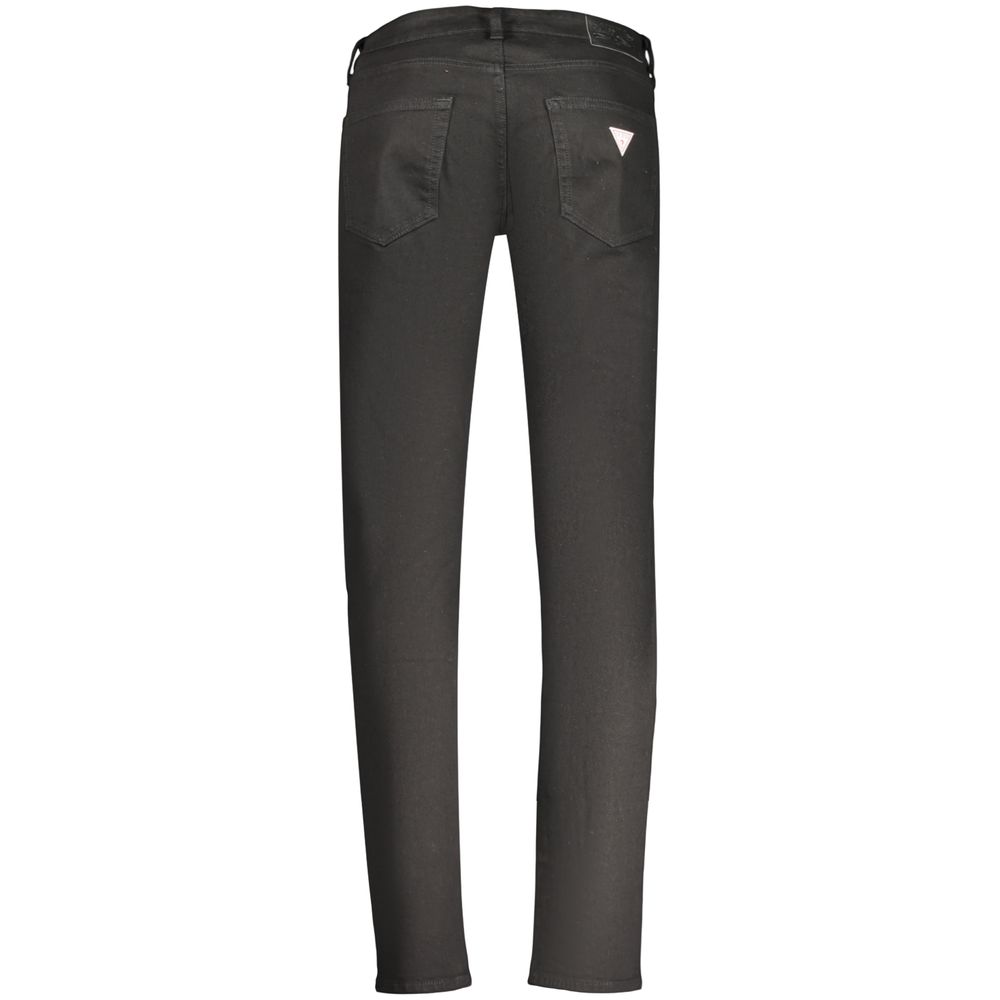 Black Cotton Men's Jeans