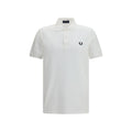 White Cotton Polo Shirt