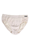 Off White Logo Silk Men Briefs Underwear
