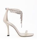 White Patent Leather Verity Sandals 100