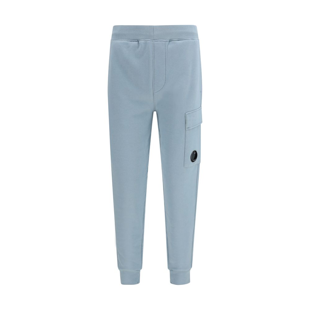 Bicolor Cotton Cargo Pants