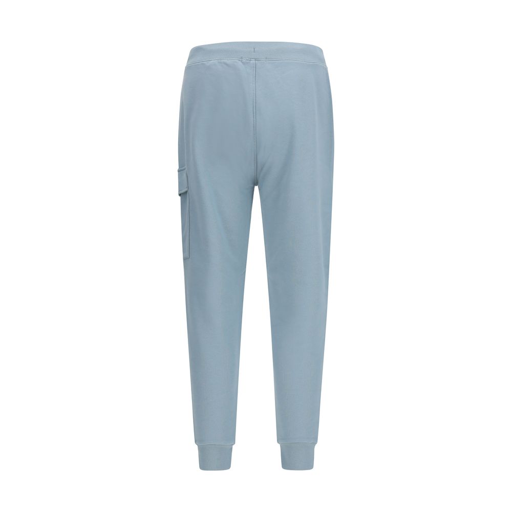 Bicolor Cotton Cargo Pants