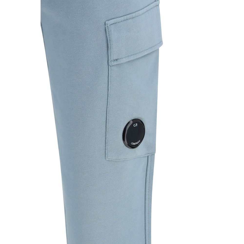 Bicolor Cotton Cargo Pants
