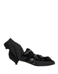Black Suede Ankle Boots Shoes
