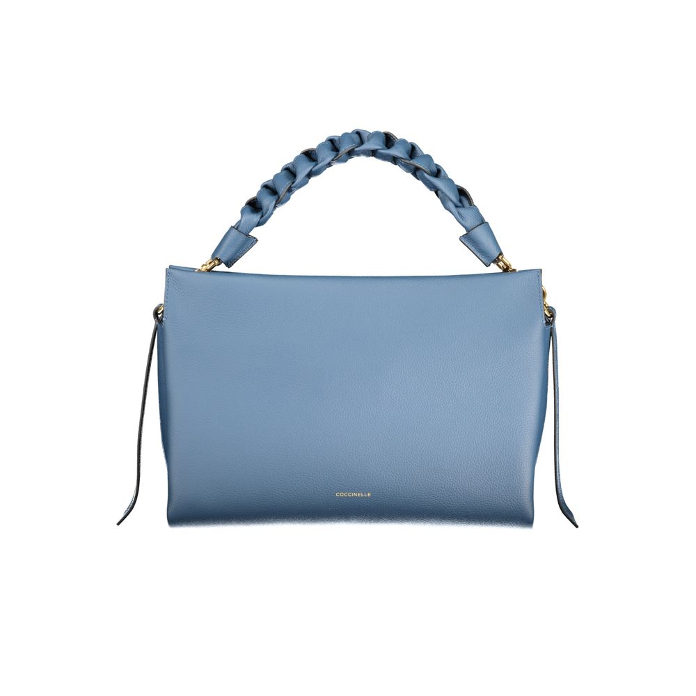 Blu Leather Women Handbag