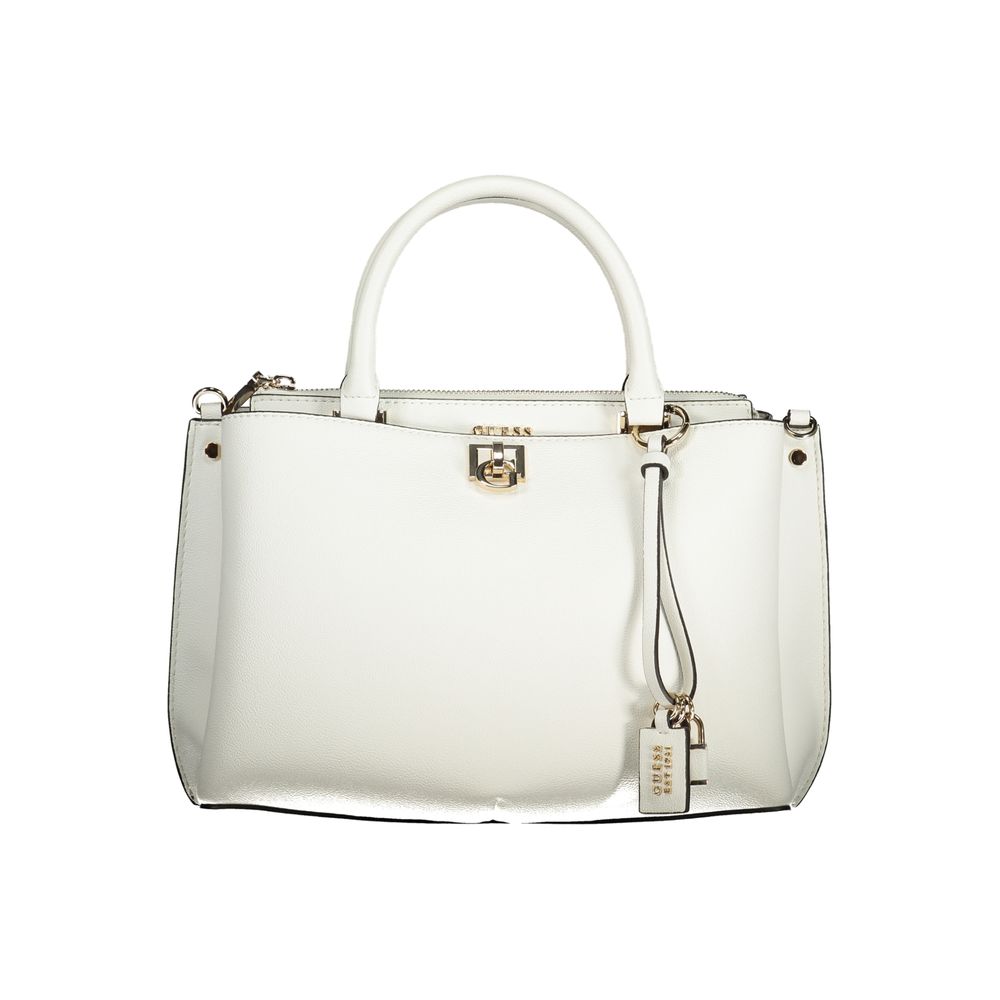 Bianco Poliuretano Womens Handbag