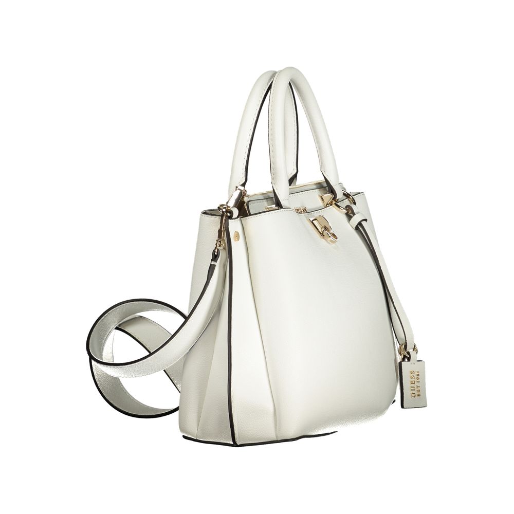 Bianco Poliuretano Womens Handbag