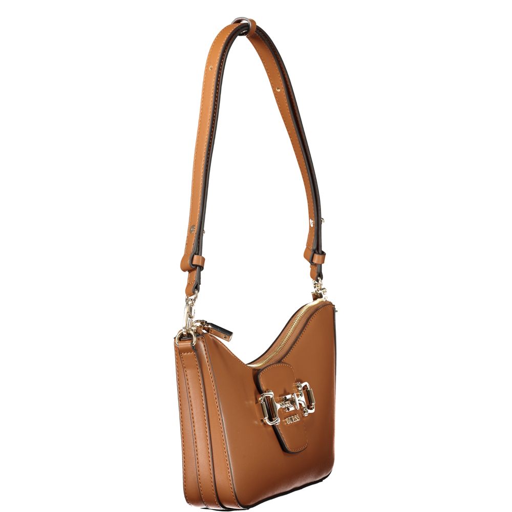 Marrone Poliuretano Donna Borsa