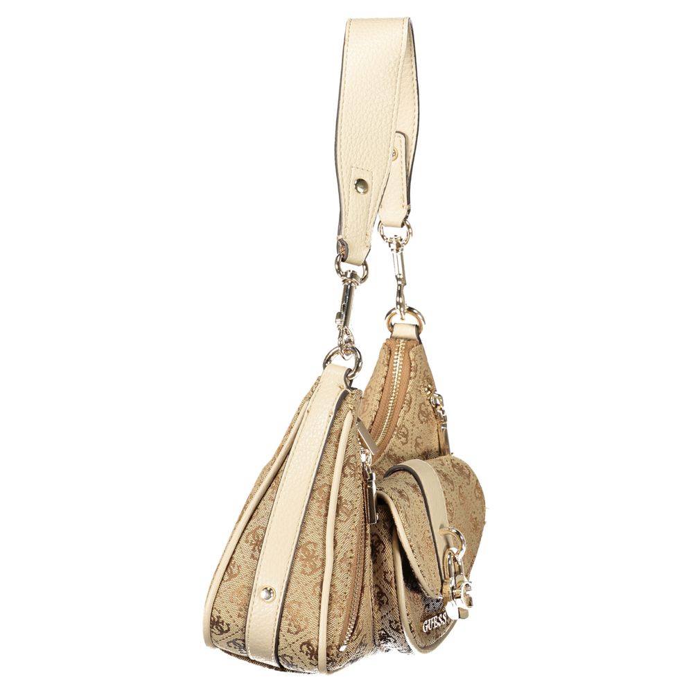 Beige Poliuretano Women Handbag
