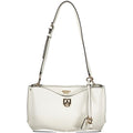 White Polyurethane Women Handbag